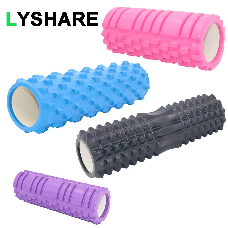 Yoga Column Fitness Pilates Foam Roller Train Gym Massage Trigger Point Therapy Physio Back Exercise Yoga Blocks Accessories