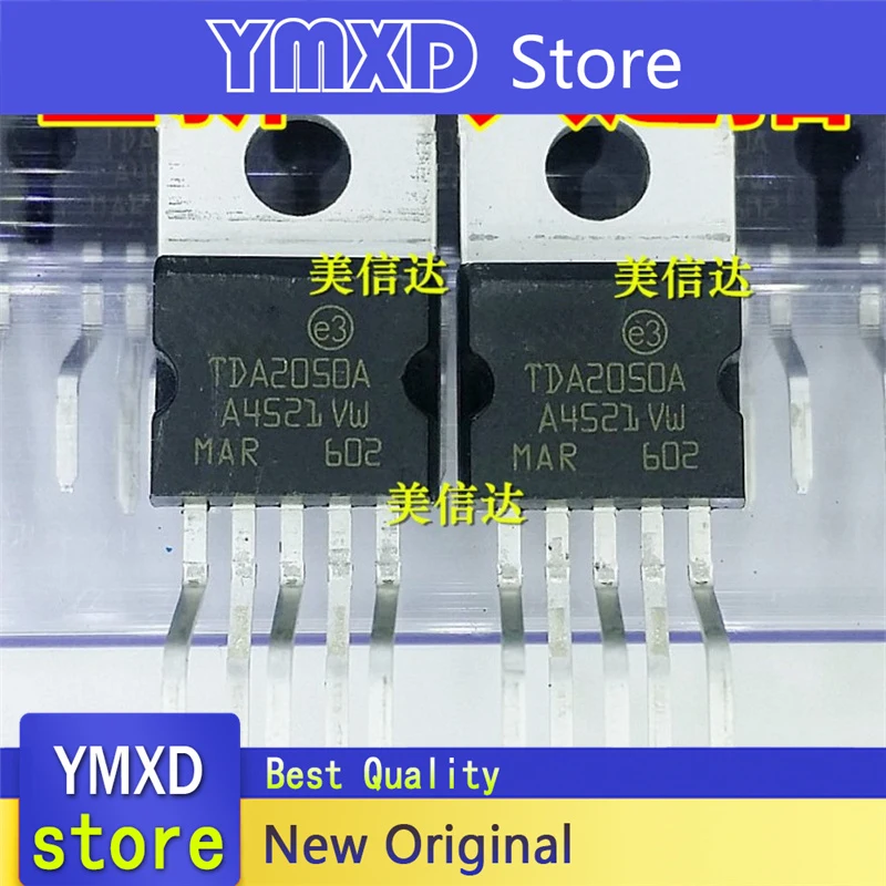 10pcs/lot New Original TDA2050A TDA2050 32w high-fidelity audio power amplifier TO-220 In Stock