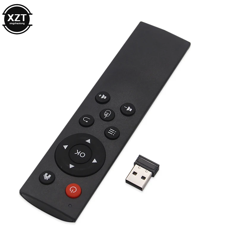 Universele 2.4G Draadloze Lucht Muis Afstandsbediening Voor Android Tv Box Pc Controller Met Usb Ontvanger Geen Gyroscoop Voor windows