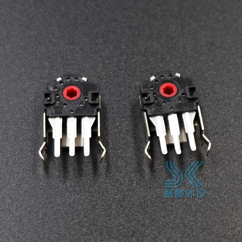 2pcs Original TTC Mouse Encoder Highly Accurate 9mm Red Core Solve sensei RAW RIVAL 100 310 g403 G603 G703  roller wheel problem