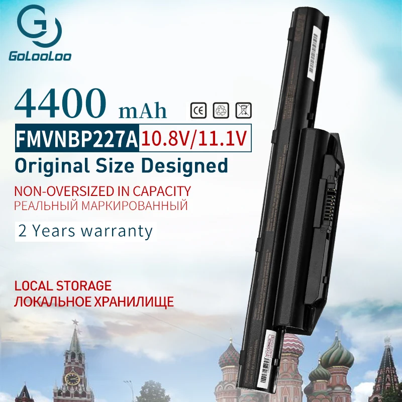 Golooloo Laptop Battery FMVNBP227A for Fujitsu Lifebook A544 AH564 E733 E743 S904 SH904 FPCBP405Z FPCBP416 FPB0297S FMVNBP231