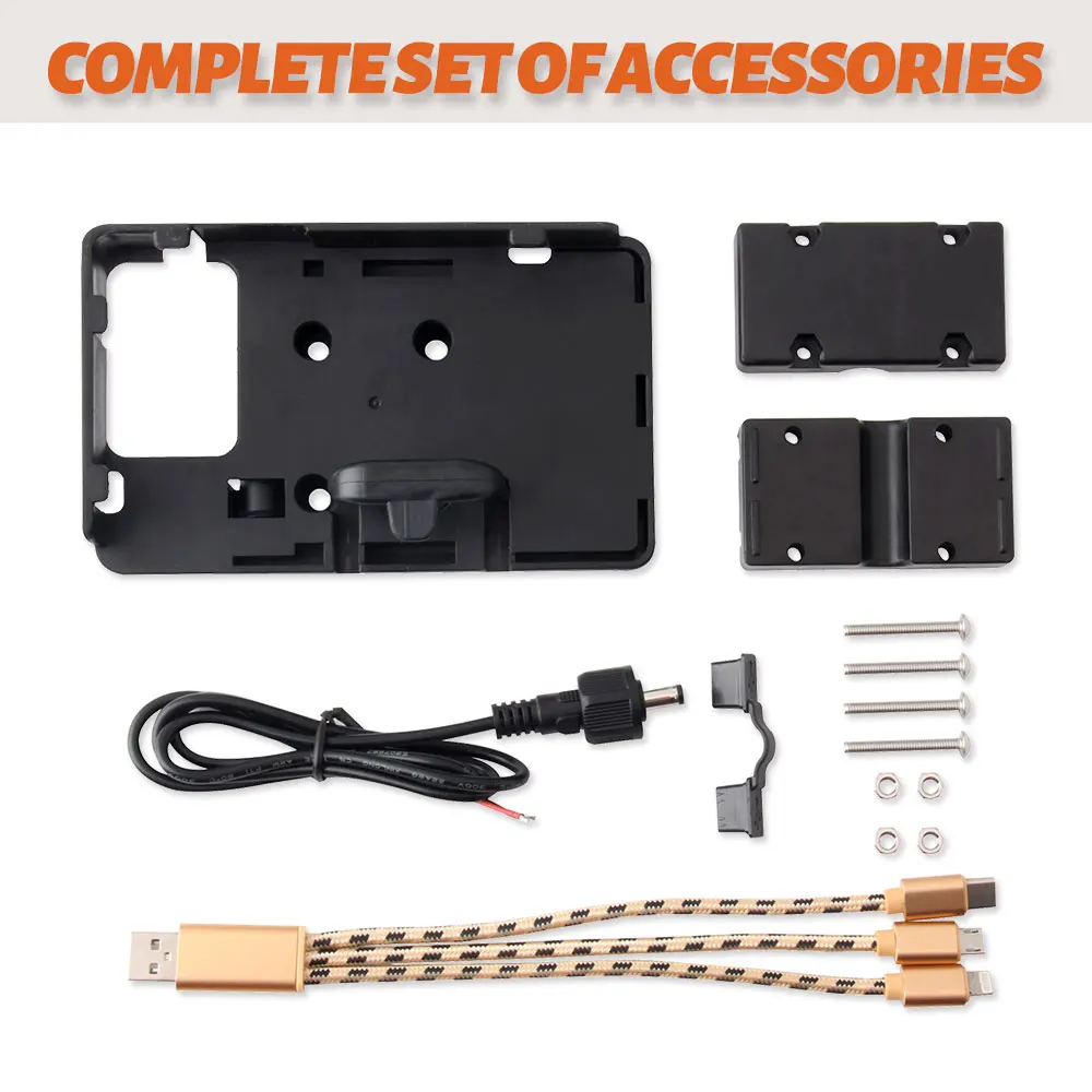 For BMW R1200GS r1200 GS navigator gps portable charger usb motorcycle Phone Navigation support Africa Twin CRF1000L ADV 800GS