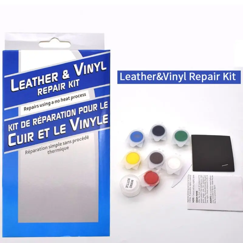 Sofas Leather Vinyl Repair Tool DIY No Heat Liquid Car Hole Rips Burns