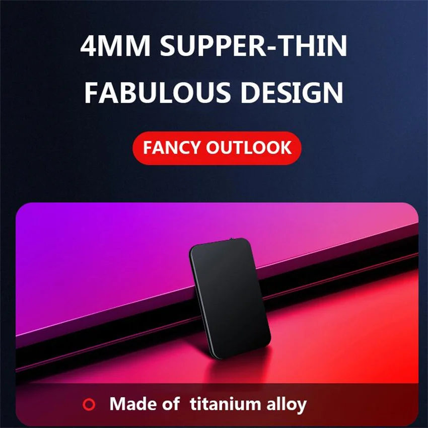 Ultra Dünne Digital Voice Recorder One Key Recording Diktiergerät Karte Shap MP3 Player Lanyard Design Audio Recorder Kleine Körper