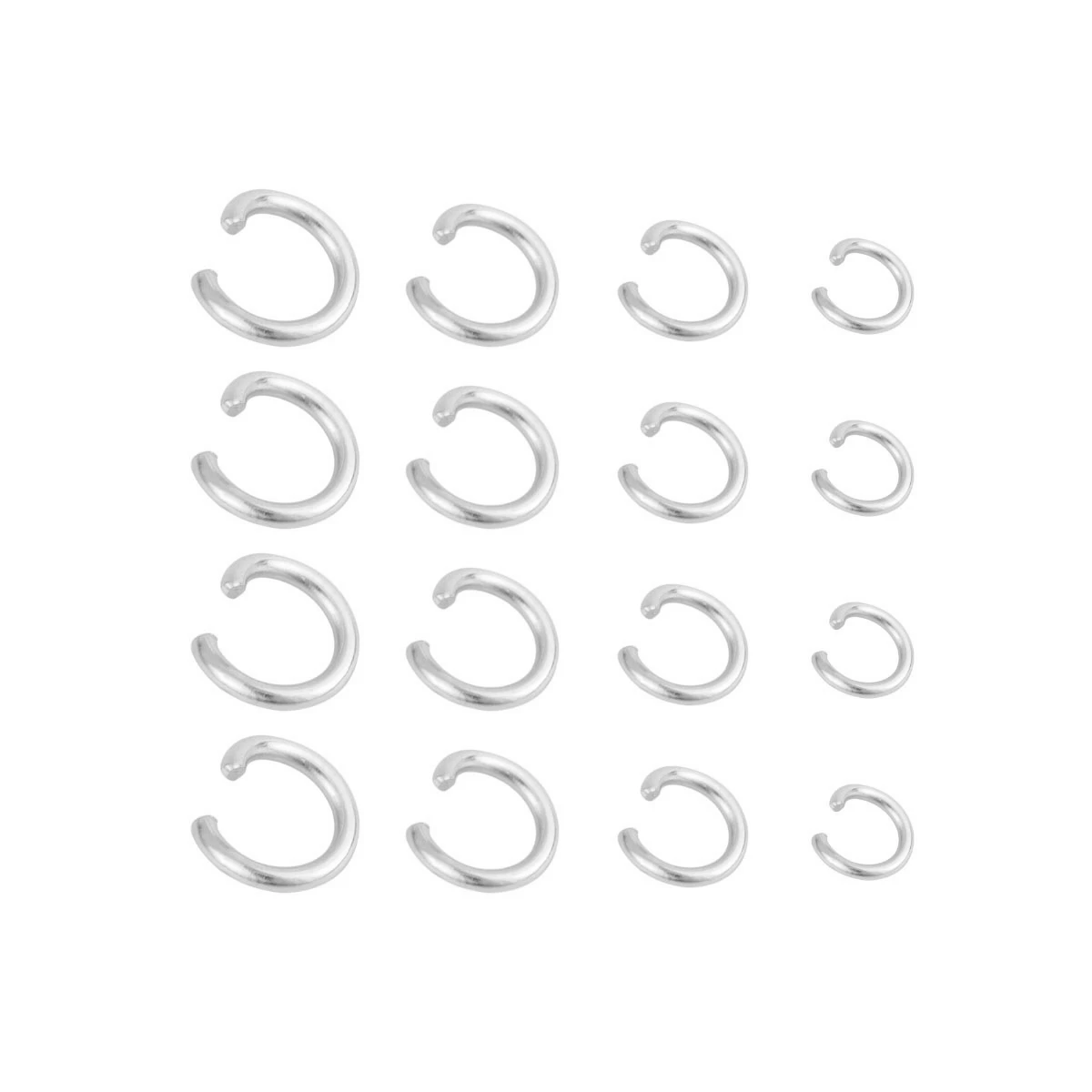 100–200 Stück goldfarbene Spaltringe aus 304L-Edelstahl, offene Biegeringe für Schmuckherstellung, DIY-Halskette, Bastelzubehör – Detail 10
