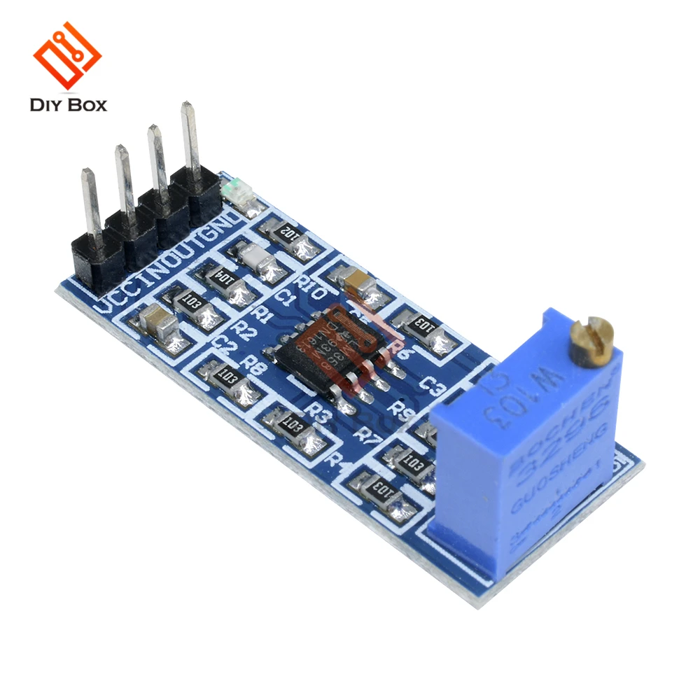 LM358 100 Times Gain Amplification Module Operational Amplifier Sound Speaker Signal Amplification volume control stereo