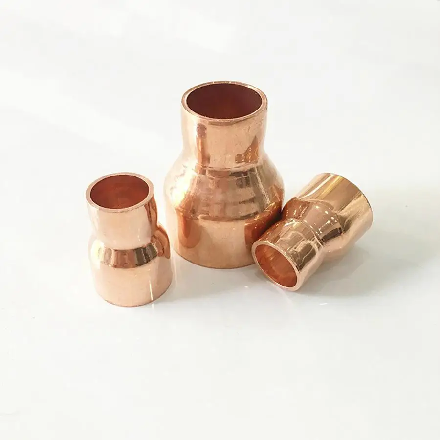 

12.7mmX6.35mm Inner Diameter Copper End Feed Straight Reducing Coupling Plumbing Fitting Scoket Weld Water Gas Oil