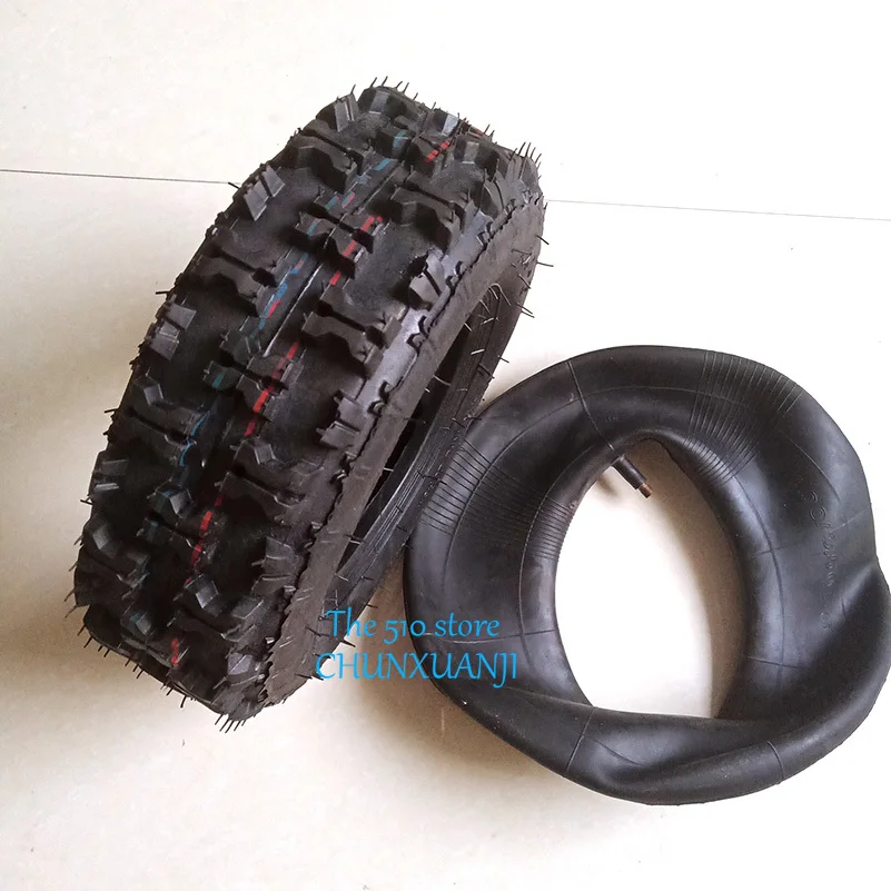 Size 4.10-6 tire and inner tubeFit All Models ATV Go kart MIni Quad 47cc 49cc snowplow tires Snowmobile tires