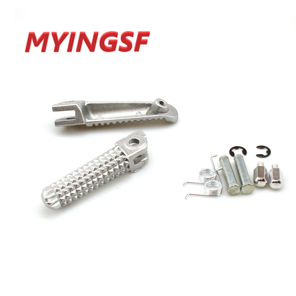 Front Footrest Foot Pegs For YAMAHA XJ6 Diversion F XJ6N XJR 400 1200 1300 FJR1300 BT1100 Bulldog Motorcycle Accessories Adapter