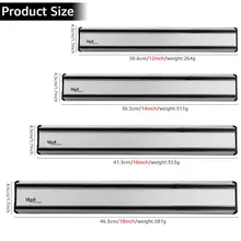 Magnetic knife holder strip for wall #3