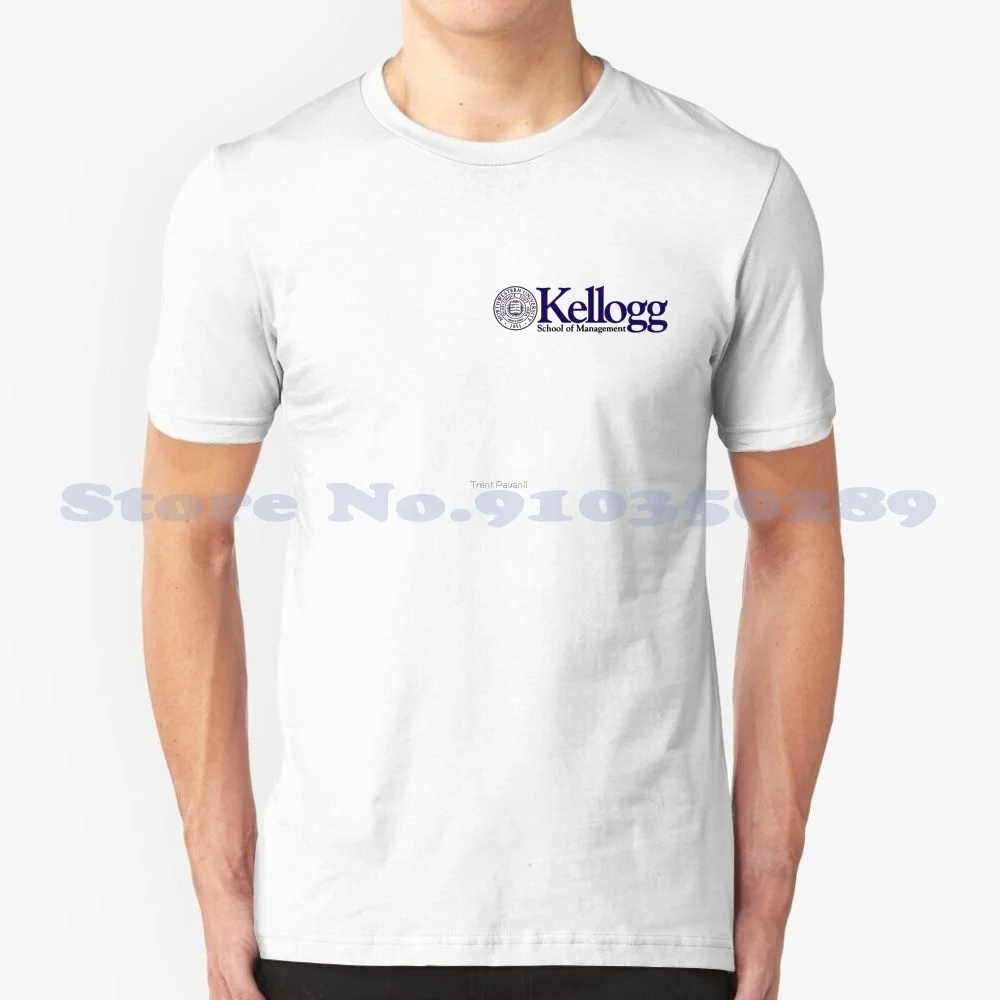 Kellogg 100% Cotton T-Shirt Kellogg School Of Management Northwestern University Middle School Study Yale Princeton