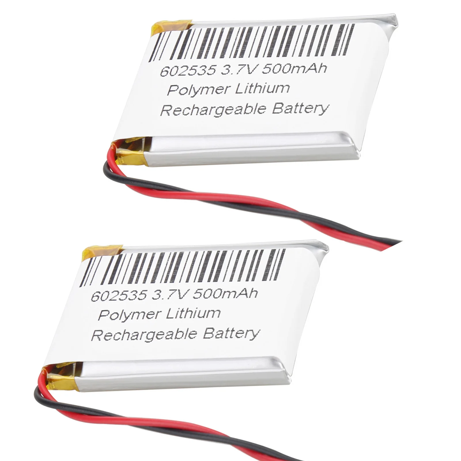 3.7V 500mAh 602535 Lithium Polymer Li-Po li ion Rechargeable Battery Lipo cells For Car DVR Tachograph Bluetooth speaker