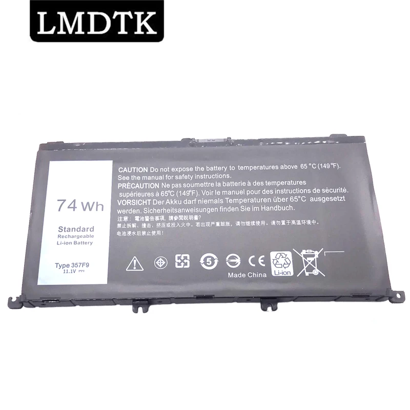 LMDTK Genuine New 357F9 11.1V 74WH Laptop Battery For Dell Inspiron 15-7000 7559 7557 7566 7567 5576 INS15PD-1548B 1748B 1848B