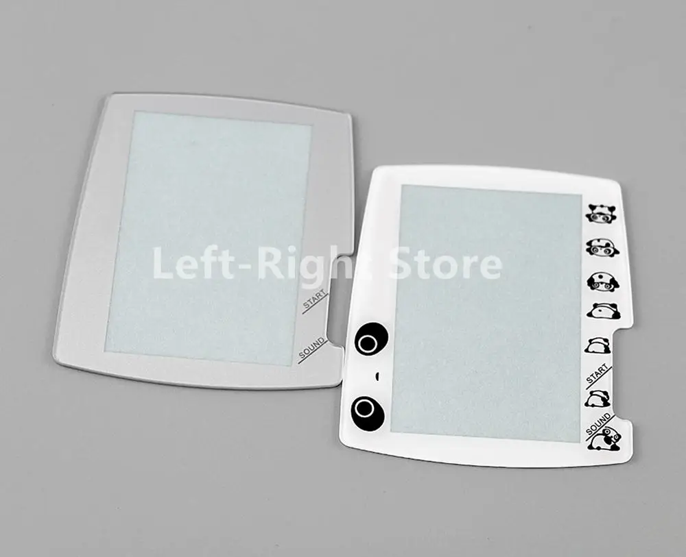 2pcs Plastic White Replacement For BANDAI Wonder Swan Color for WS Plastic Screen Lens Protector