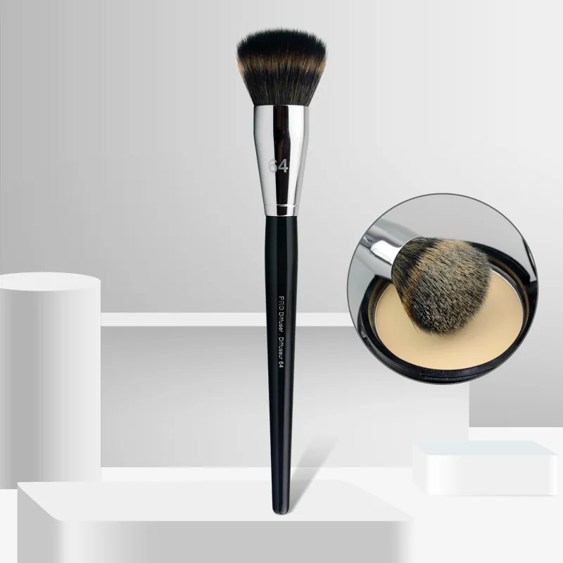 Pro Diffuser Makeup brushes S #64 Face contour Powder Make up brushes Blusher cosmetic tools