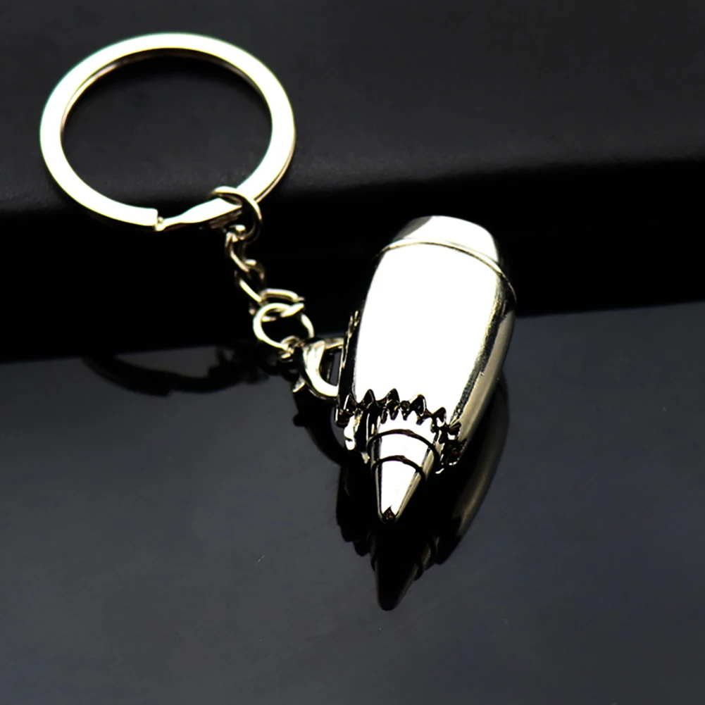 Stylish creative  Airplane Engine Shape Hanging Pendant Car Keychain Key Ring Handbag Decoration Anti-corrosion portable New hot