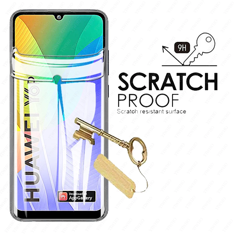 Hydrogel Film On For Huawei Y6p 2020 Screen Protector Film For Huawei huawey Y6 P Y6p p6y MED-LX9N Protective Film Not Glass