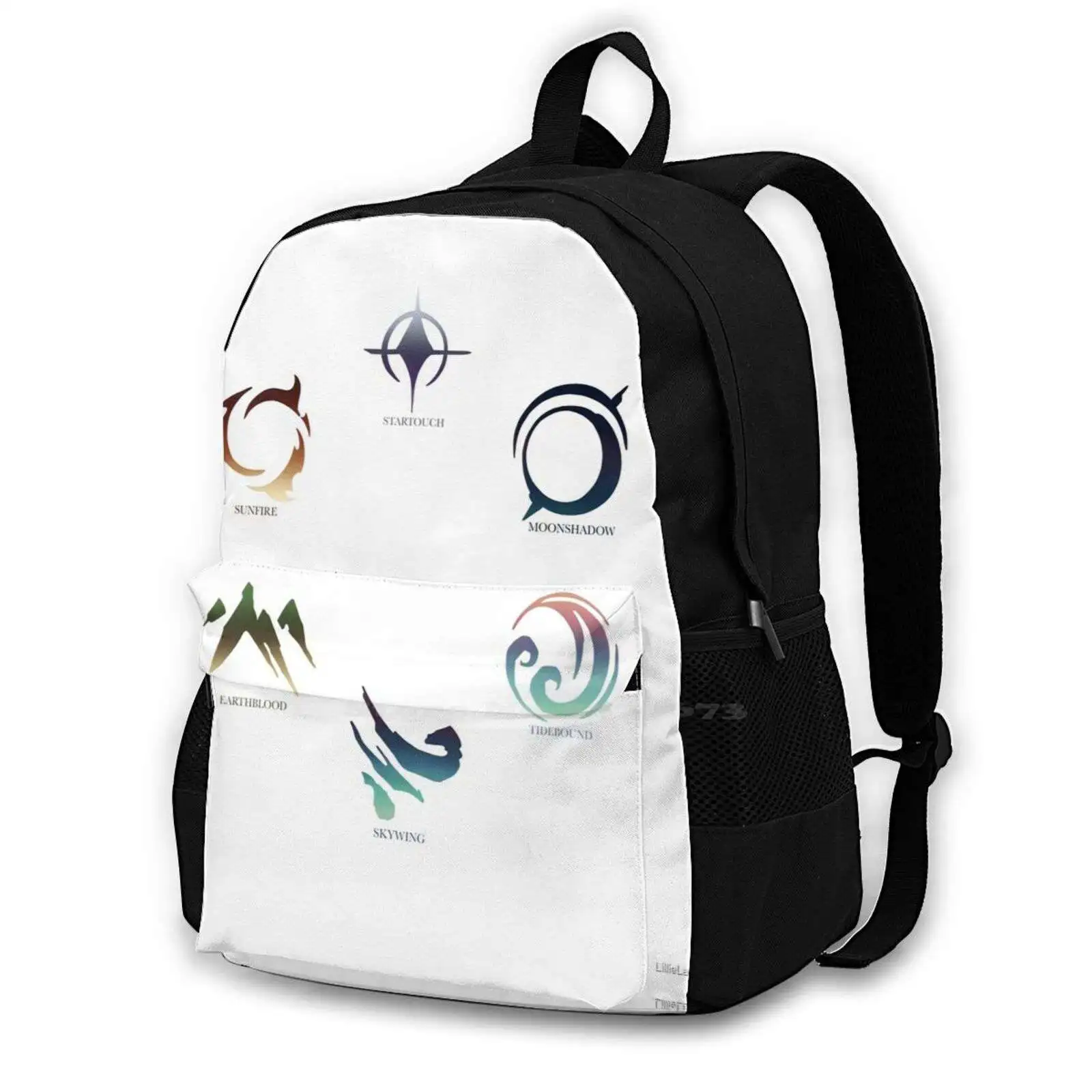 Elves Of Xadia Large Capacity School Backpack Laptop Travel Bags The Dragon Prince Elves Of Xadia Xaida Elves Startouch Elves