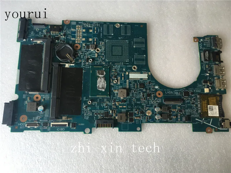 

yourui For Dell inspiron 17 7737 Laptop motherboard D0H70 12309-1 PWB F53D4 mainboard with i5-4210u CPU Test work perfect