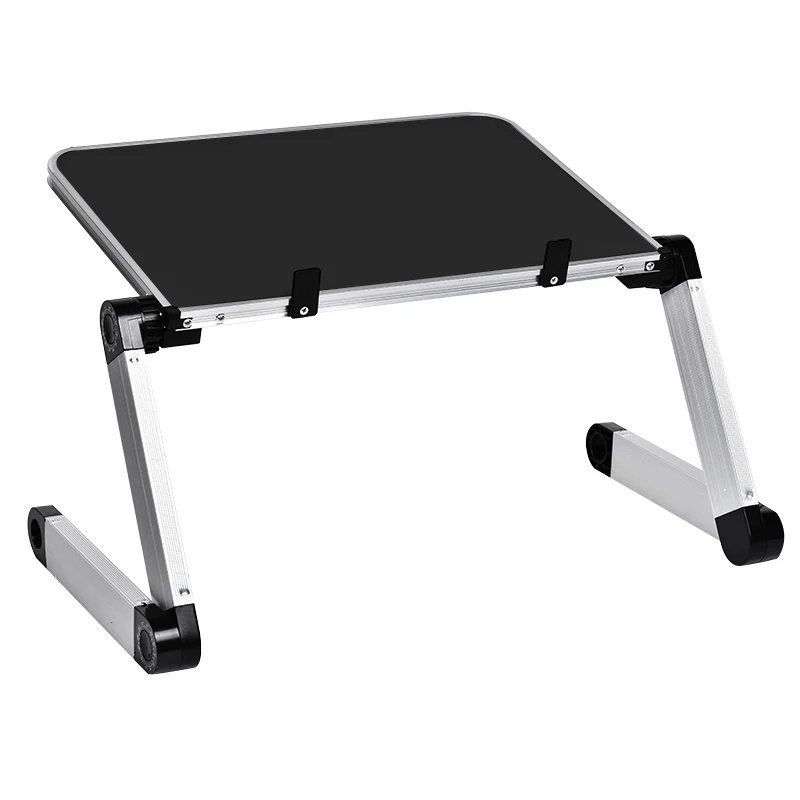 Aluminum Alloy Laptop Portable Foldable Adjustable Laptop Desk Computer Table Stand Tray Notebook Lap PC Folding Desk Table