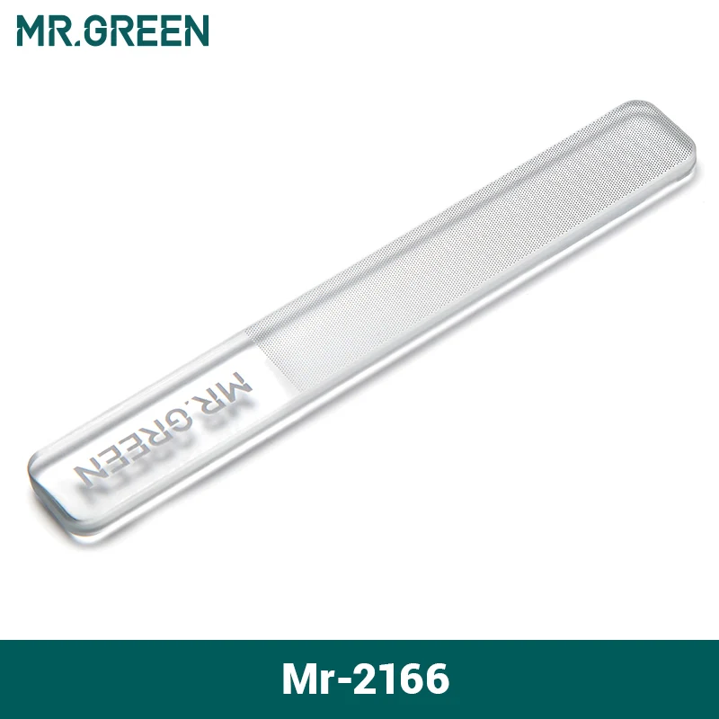 MR.GREEN Нано-стеклянные пилки для ногтей - профессиональный инструмент для маникюра — фото товара