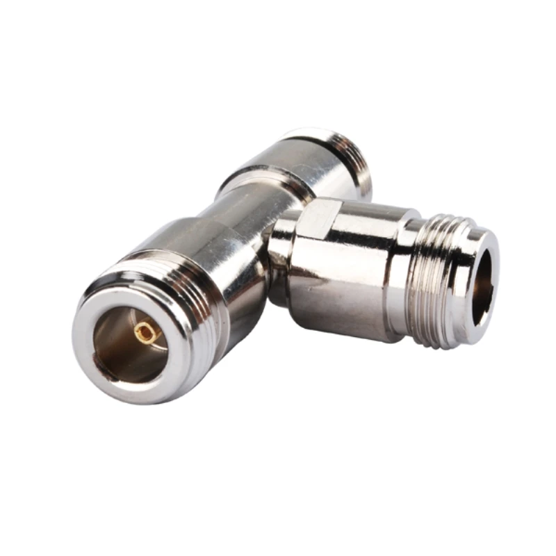 Eightwood 5 قطعة N سلسلة RF محول محوري N جاك أنثى إلى 2 N جاك موصل سالب 3 طريقة نسخة طويلة