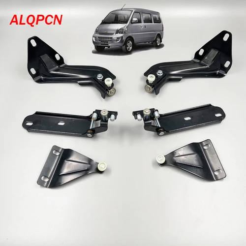 Rodillo de puerta corredera eléctrica, bisagra superior, soporte medio, soporte inferior para chevrolet N300, Wuling, Rongguang