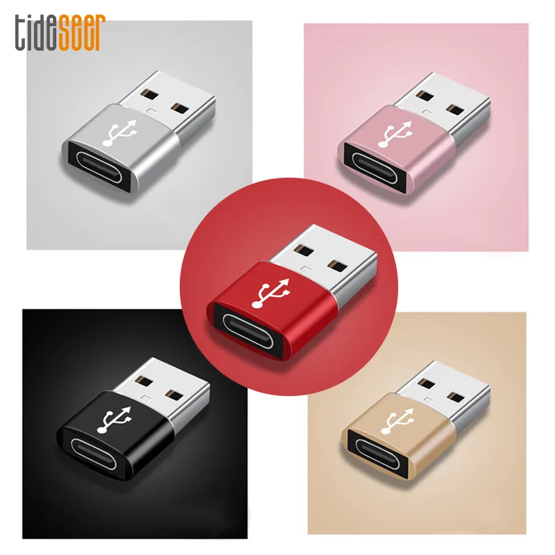 

Alloy USB Male to Type C Female OTG Adapter USBC Converter for Xiaomi Samsung Oneplus 3 2 Type-C Cable Adaptor 300pcs