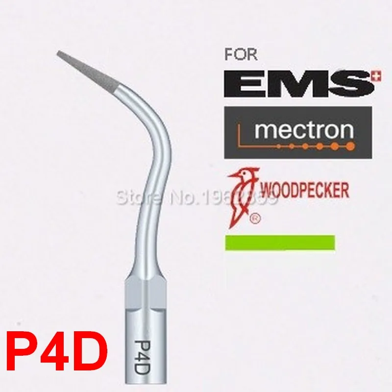 5pcs P4D Scaler Tips Tools Dentist Teeth Whitening Dental Instrument Ultrasonic for EMS & Woodpecker