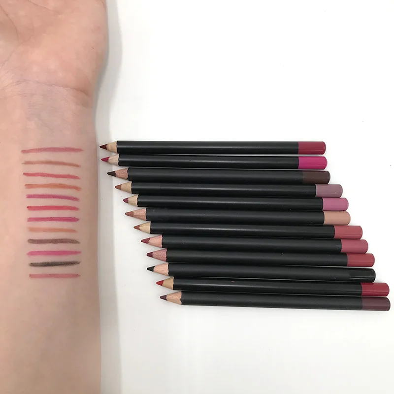 

Lip Liner Pencil Nude Matte Lipliner Moisturizing Waterproof Long Lasting Lipstick Liner Makeup Kit