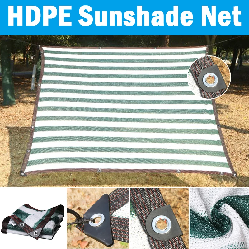 

Anti-UV HDPE Garden Net Greenhouse Succulent Plant Sun Protection Outdoor Swimming Pool Awning Tent Car Cover 80% Shading Rate