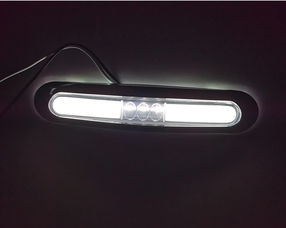 4x Truck led light Guide Side Marker lights Clearance tail Lamp 12V 24V external lights Car Trailer Rear Lights caravan  lamp image 6
