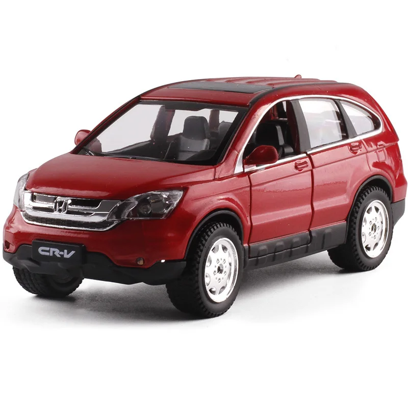 1:32 Honda CRV SUV Car Model Alloy Car Die-cast Toy Car Model Sound and Light Children\'s Toy Collectibles Gift