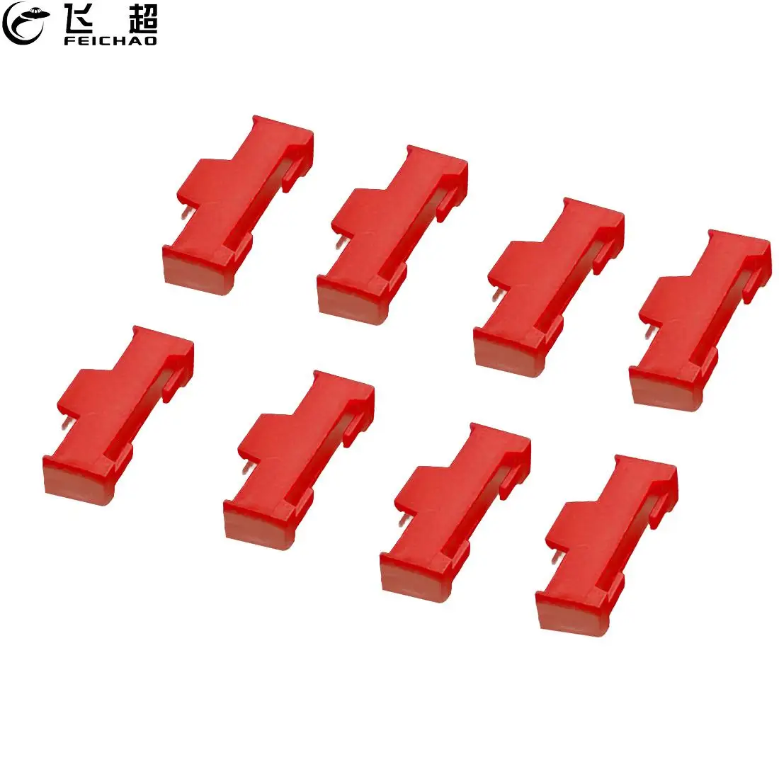 50Pcs/lot Servo Extension Cable Buckle Clip Plastic Servos Cord Fastener Jointer Plugs Fixing Holder for DIY RC Airplane Parts