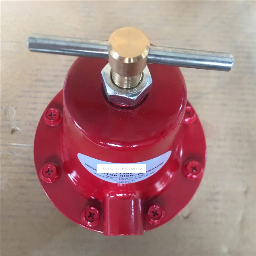 Aluminum Alloy Gas Pressure Reducing Valve Gas Pressure Reducer DN25 16kgf / cm2 200kg/ hWF1588-25 Gas Pressure Gauge Regulator