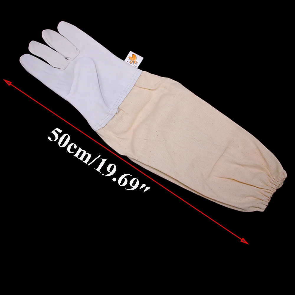 

Beekeeping Beehive Gloves Bee Protection Sheepskin Guantes Apicultura Luvas Long Sleeve Glove Home Garden Equipment Apiculture