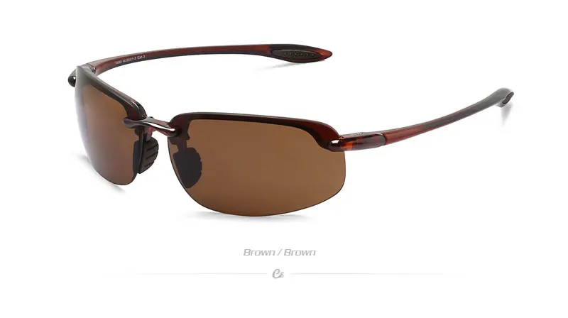 JULI Sport-Sonnenbrille für Herren und Damen, TR90, randloser Rahmen, UV400-Schutz für Radfahren, Laufen, Angeln, Baseball, Fahren, 8001 – Detail 18