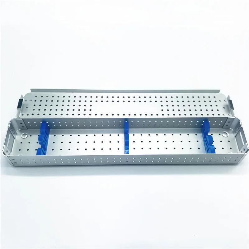 

Sterilization tray disinfection box case sterilize Aluminium case for dental instrument autoclavable