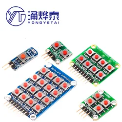 YYT Micro switch 2*4 matrix keyboard 8-bit button independent button MCU external expansion keyboard module