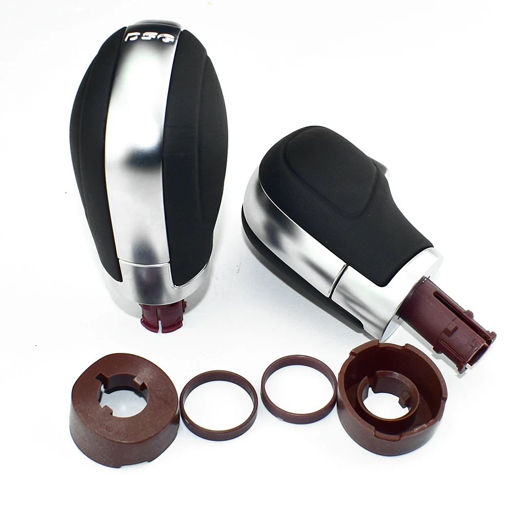 

Leather Car Auto Gear Shift Knob Shift Lever Stick Head for VW Passat CC Jetta Golf 6 GTI MK6 Automatic Gear Head
