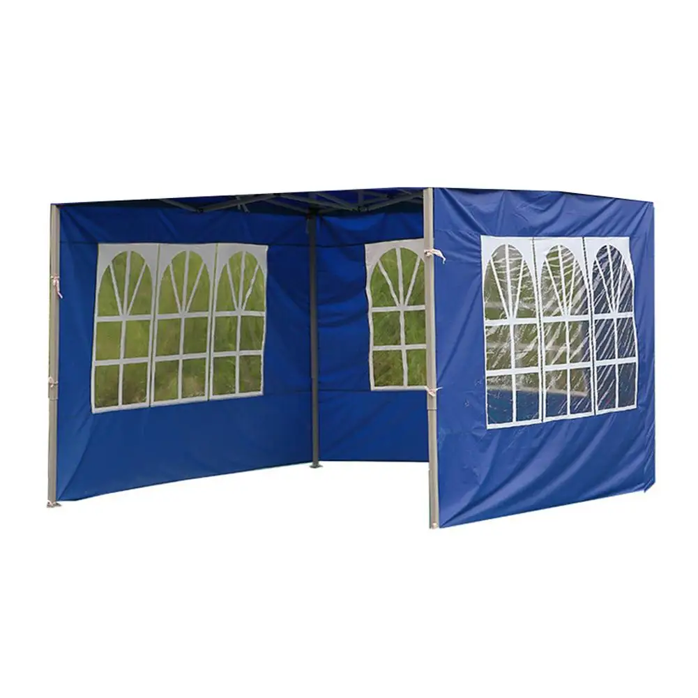 Garden Canopy Wall Panel Rainproof Shading Shelter Transparent Tent Cloth Rome Window Tent Shading Fence For Tents