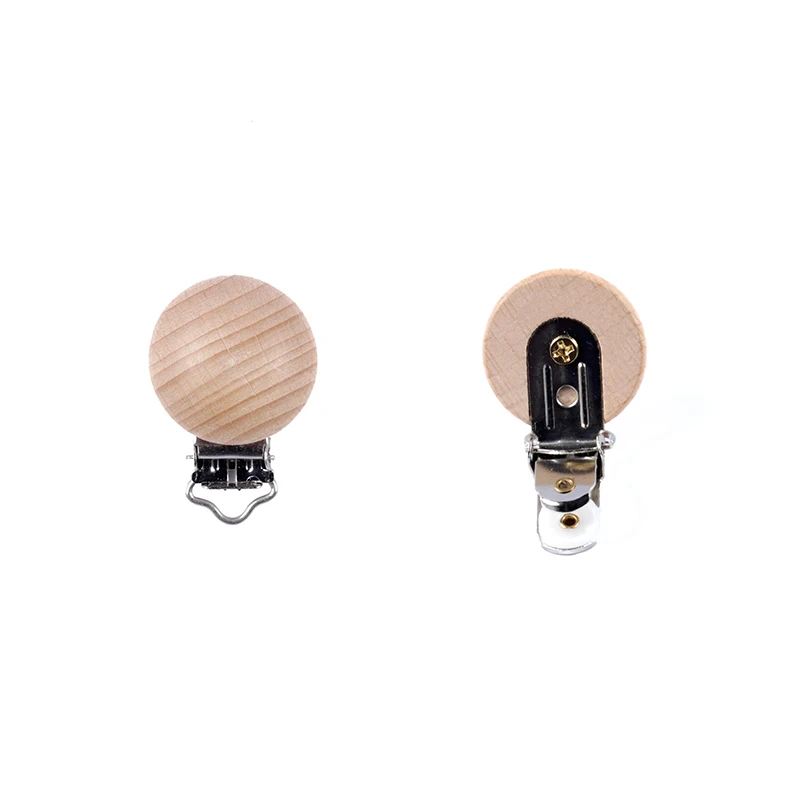 20 Stuks Beuken Fopspeen Clips Kauwtabletten Tandjes Houten Fopspeen Clip Dummy Clip Kettingen Voor Baby Bijtring Verpleging Accessoires