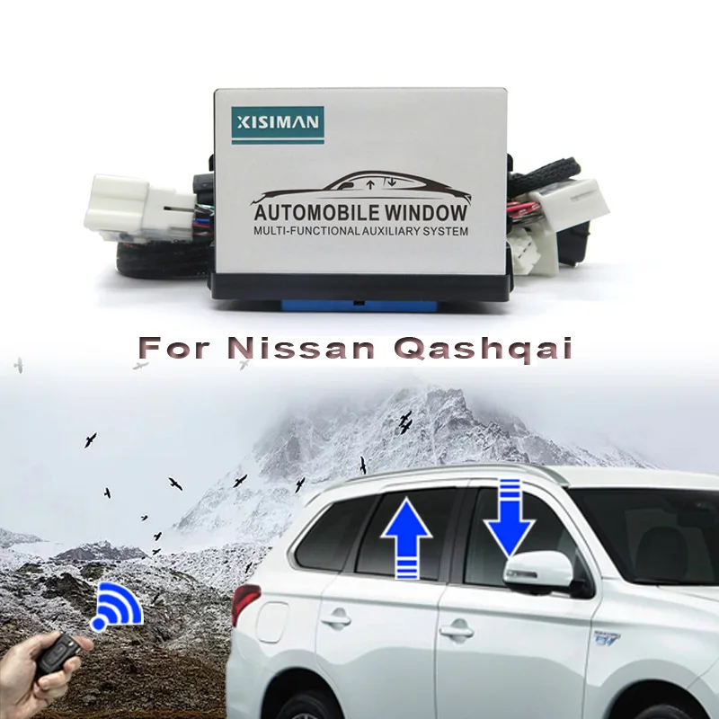 For Nissan Qashqai J11 Fuity-functional Window Lifter Remotely Automatic Glass Closer Auto Close Accessories For Qashqai J11