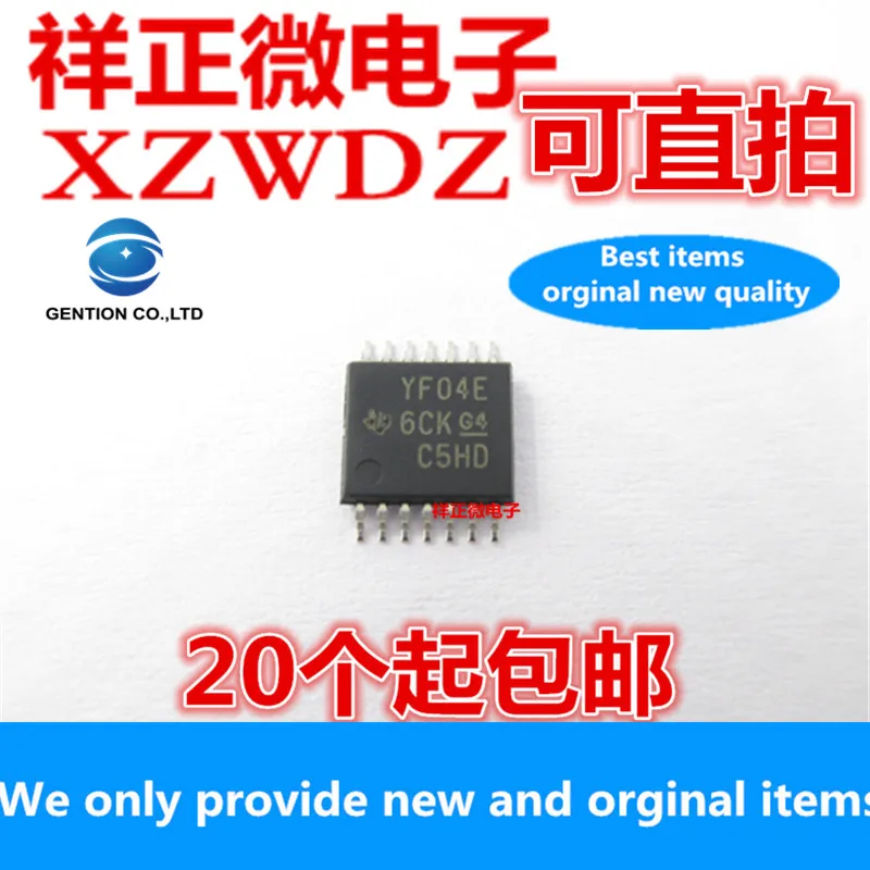 

10pcs 100% orginal new real stock TXS0104EPWR YF04E SMD TSSOP14 logic converter