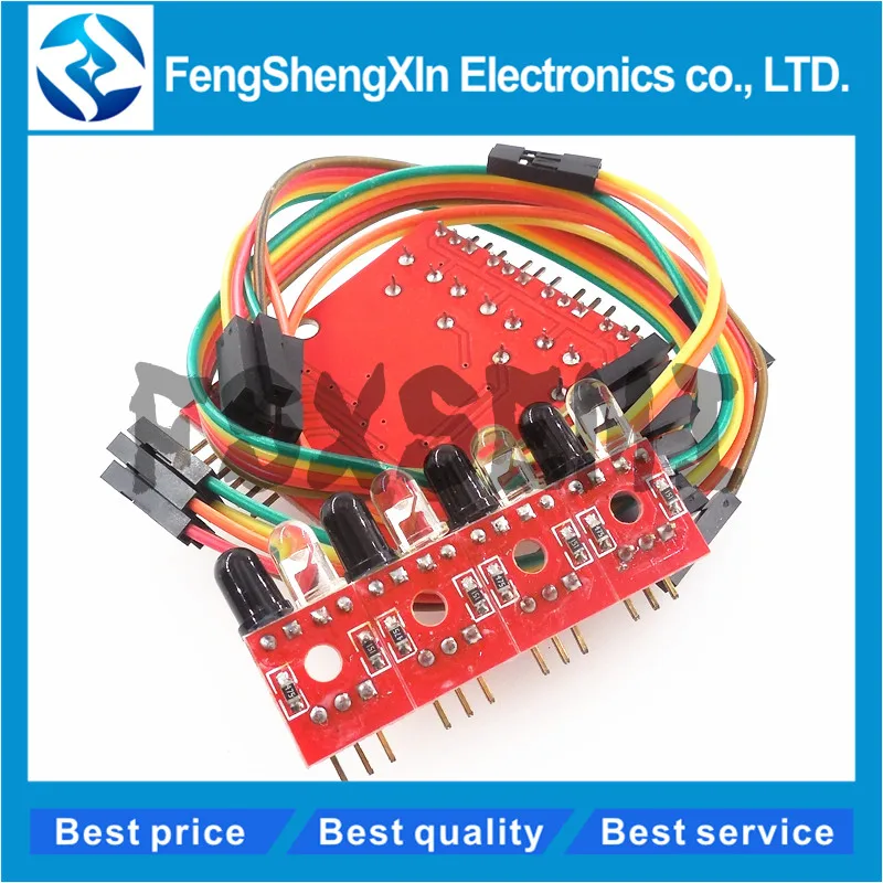 Picture 5: 1pcs Four Way 4 Channel Infrared Detector Tracing Transmission Line Obstacle Avoidance Sensor Module for arduino robot Diy kit