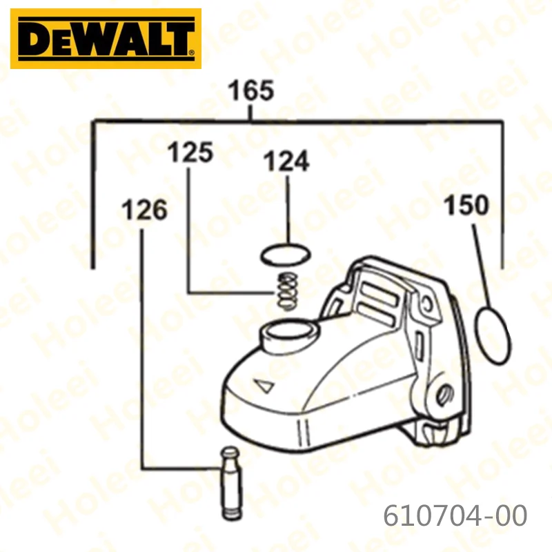 

GEARBOX FOR DEWALT DW824 DW456 DW456K DW458 DW458K DW823 DW825 DW826 610704-00