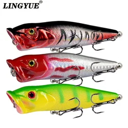 Leurres de pêche Popper Big, 9.5cm, 12g, 3D Eyes Bait, Topwater Crankbait, Tackle, Japan, New Arrival, 1 Pc