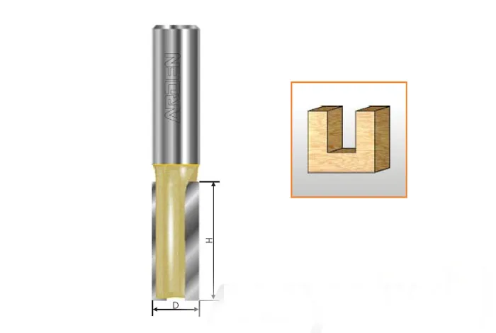 2-Sáo Thẳng Cnc Cắt Cho Làm Khe Bảng Cắt Khoan SSHK 6.35-50.8Mm