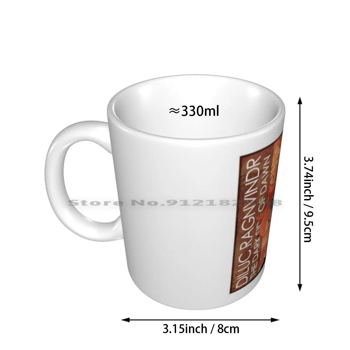 Diluc Genshin Impact Ceramic Mugs Coffee Cups Milk Tea Mug Genshin Genshin Impact Genshin Impact Diluc Diluc Pyro Diluc Pyro