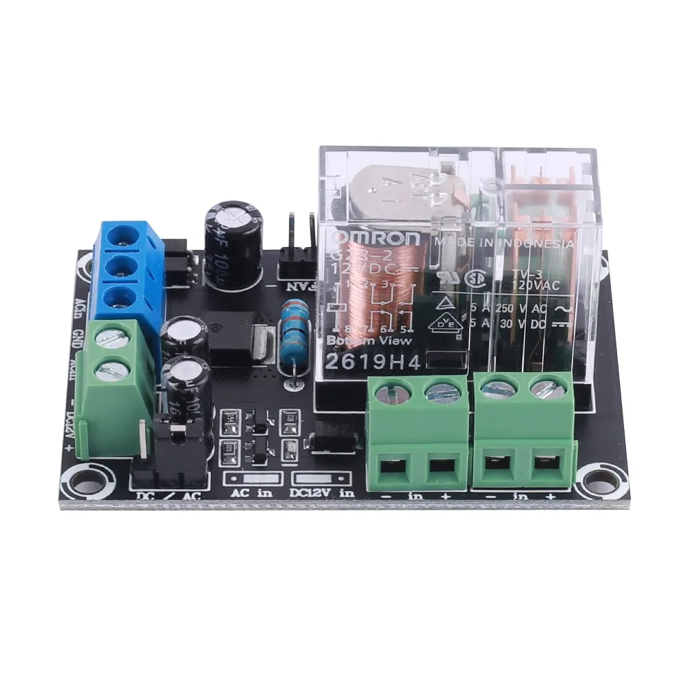 DC 12-25V Speaker Loudspeaker Protection Board 2 Channel Boot Delay Relay Module DC Monitor Support BTL Amplifier